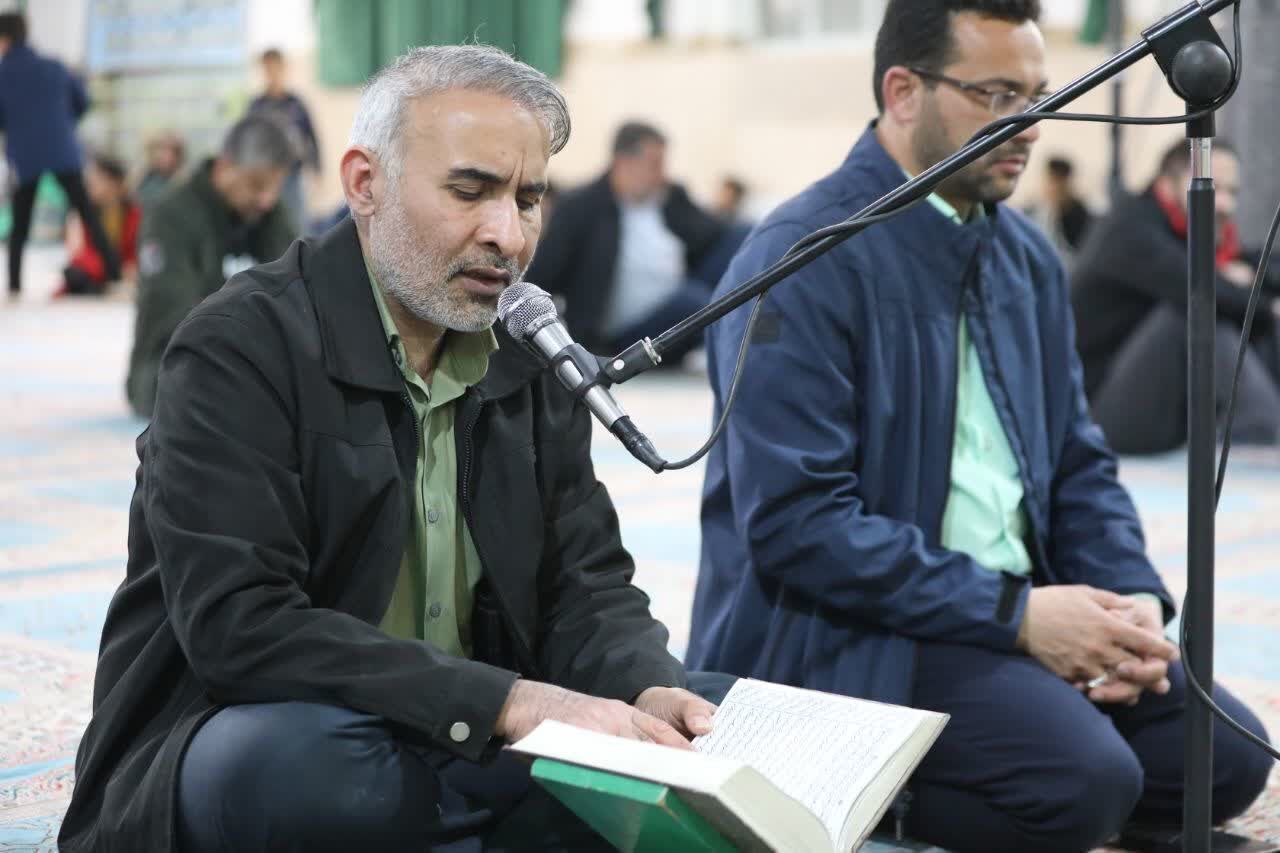 مراسم جشن و احیای نیمه شعبان در مسجدالرضا اشکذر