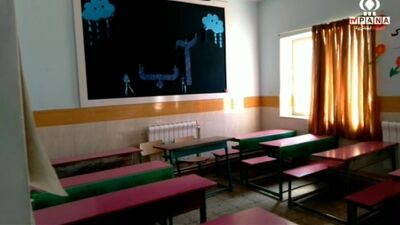 تلاش بی وقفه کادر مدرسه شهید چنگشی برای استقبال سال تحصیلی جدید