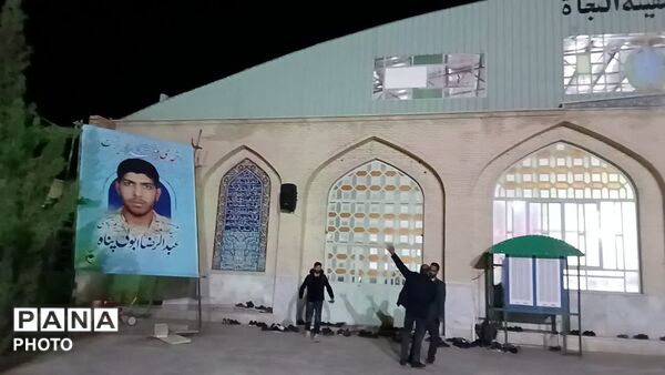 مراسم یاد بود شهید وطن عبدالرضا ابولی پناه