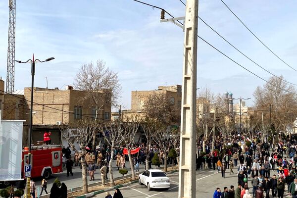 شور انقلابی در پیشوا، همه یکصدا برای ایران در 22 بهمن