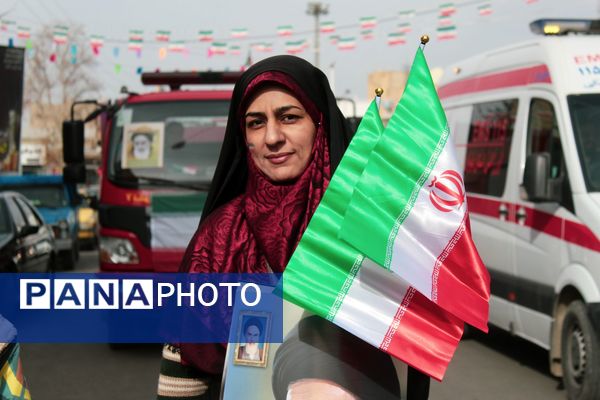 راهپیمایی ۲۲ بهمن ماه در جوادآباد 
