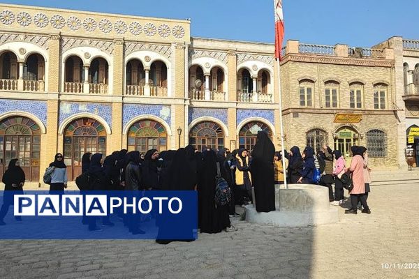 اردوی یک روزه دانش‌آموزان ناحیه دو شهرری در شهرک سینمایی غزالی