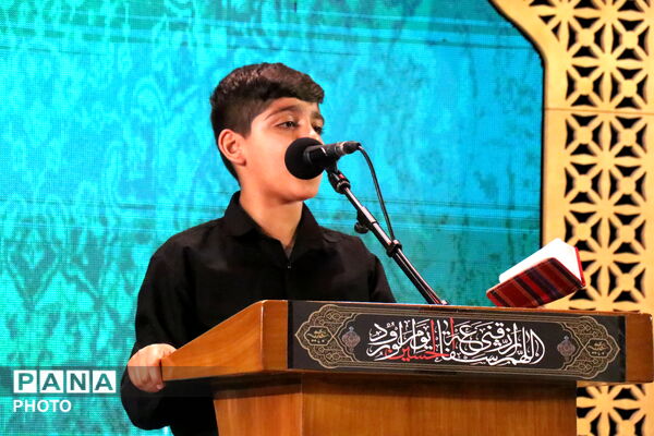 عزاداری گلستانی‌ها در حسینیه حرم مطهر رضوی 
