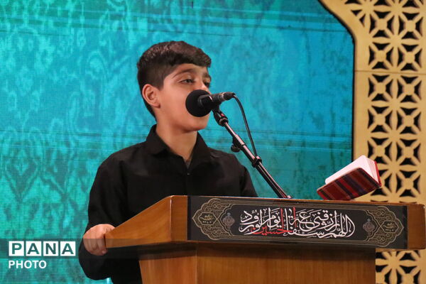 عزاداری گلستانی‌ها در حسینیه حرم مطهر رضوی 