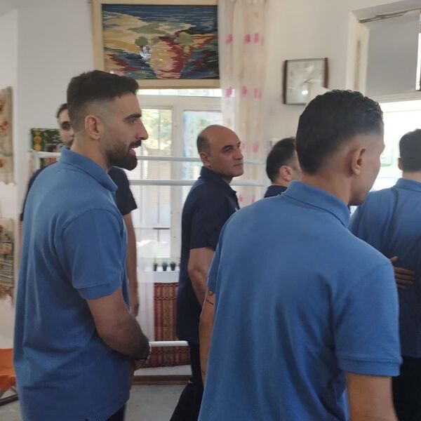 حضور ستارگان تیم ملی فوتسال جمهوری اسلامی ایران در شهر مشهد مقدس