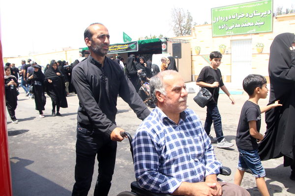 برپایی موکب عشاق الحسین در استان یزد