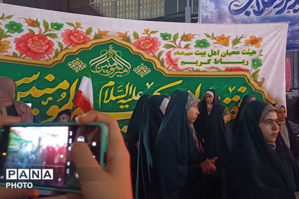 غدیر به روایت مردم: قاب‌هایی از جشن‌های شبانه در شهر