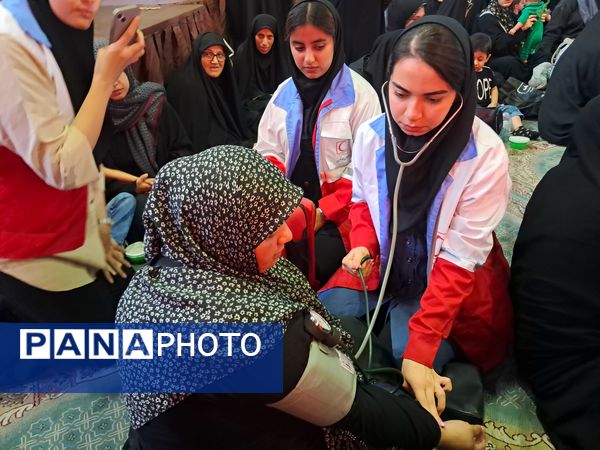 مراسم شیرخوارگان حسینی در حسینیه عاشقان ثارالله قائمشهر