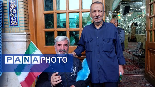 چهلم سردار حاجی‌زاده و فرزندان شهدا در منطقه ۱۷