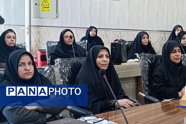 جلسه مراقبین سلامت مدارس در نیشابور 