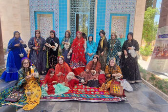  رقابت نخ‌ریسی سنتی در شیراز
