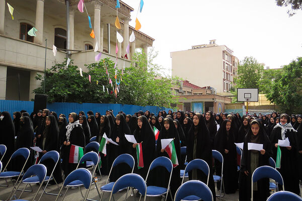 مراسم گلباران محل شهادت استاد شهید مرتضی مطهری 