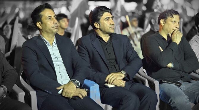 بندر لنگه میزبان باشکوه مراسم چهلم فرشتگان میناب و اربعین رهبر شهید 