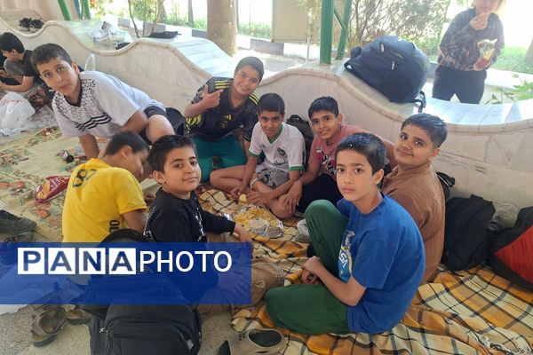 آخرین اردوی کلاس ششمی‌های آموزشگاه معارف۶ 