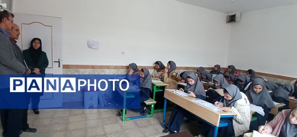 برگزاری آزمون جامع دستاوردهای یادگیری در آموزشگاه فدک فاروج