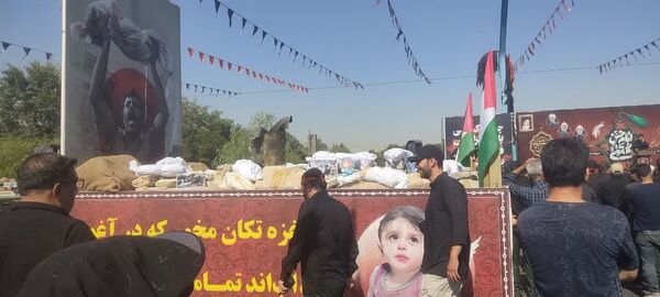 کاروان عشق و وفا از میدان بزرگمهر تا گلستان شهدا