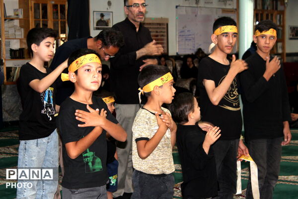 سوگواری سراسری «اَحلی مِنَ العسل» در مسجد صاحب‌الزمان(عج) آشخانه