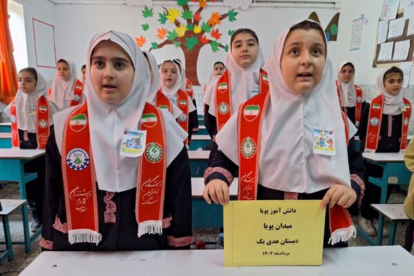  افتتاحیه‌ پایگاه تابستانی و برگزاری طرح حامی در مدرسه هدی ۱