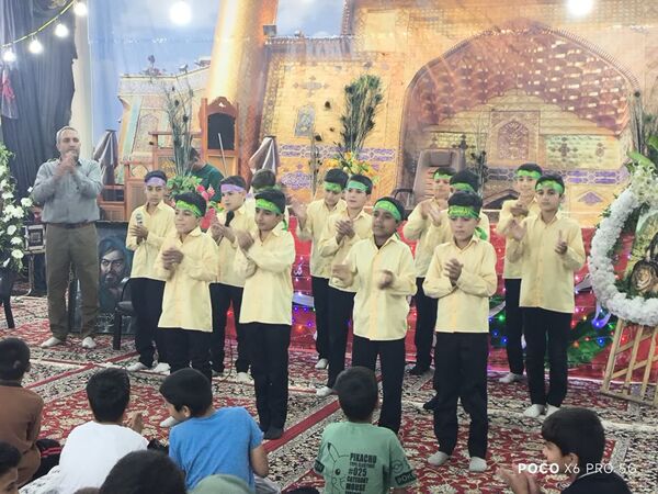 جشن عید غدیر در فدافن 