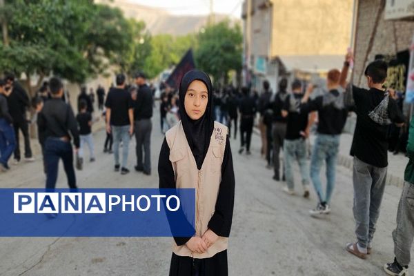 مراسم عزاداری و زنجیرزنی هیئات مذهبی شهر بار در روز تاسوعا حسینی 