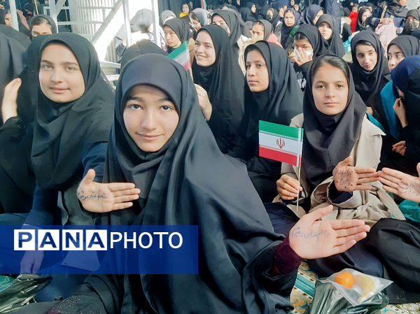 مصلی لردگان میزبان جشن شور و برکت دختران شد