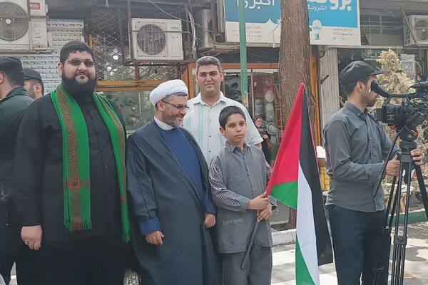 راهپیمایی مردم ولایتمدار ورامین در محکومیت ترور  شهید اسماعیل هنیه