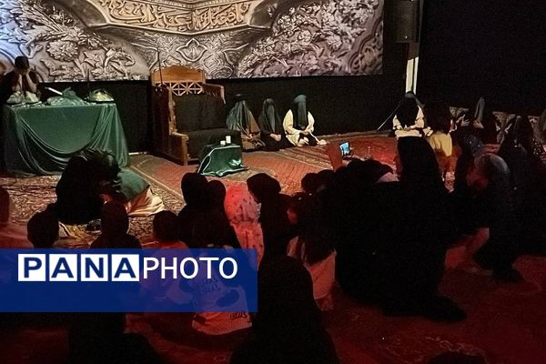 «نجما» در عزای امام حسن مجتبی (ع) به اشک نشست
