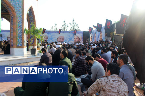 عزاداری سالروز شهادت امام جعفر صادق(ع) در تیپ 83 روحانیون رزمی تبلیغی