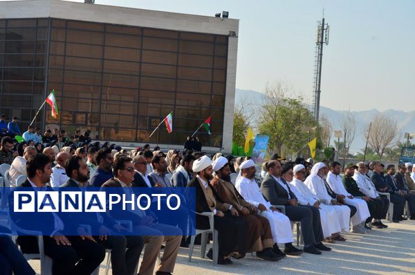 بستک میزبان نمایش اقتدار بسیجیان 