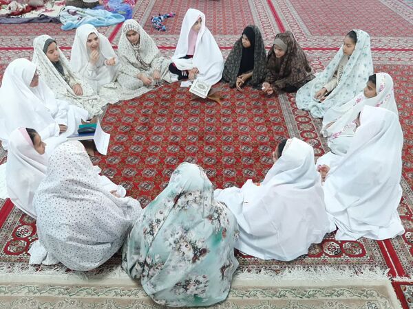 دومین روز از اعتکاف دانش‌آموزی در مسجد امام حسن شهرستان گالیکش