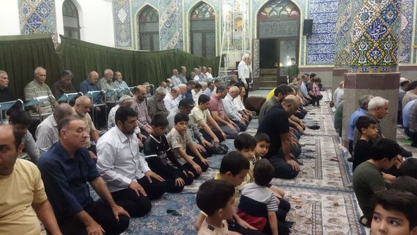 برگزاری مراسم ارتحال امام خمینی(ره) در مسجد صاحب الزمان شهرستان فردیس 