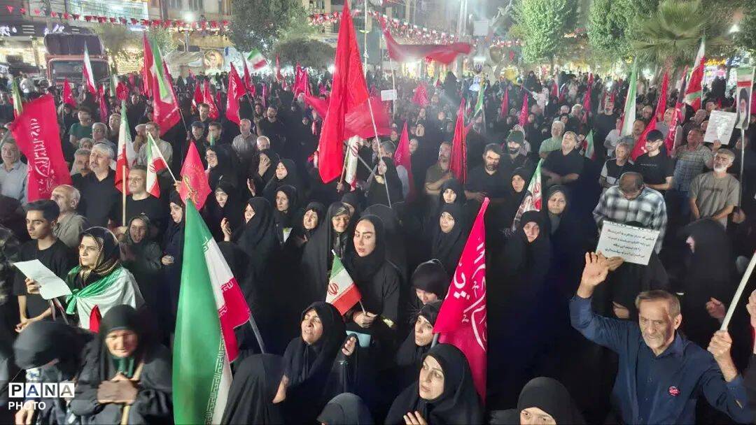 حماسه حضور فردیسی‌ها در صد و پنجاه ‌و دومین تجمع اقتدار و ایستادگی 