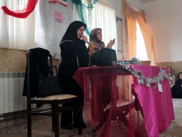 جشن مولودی خوانی ولادت آقا صاحب الزمان‌ عج درمدرسه‌تکتم‌خلیل آباد