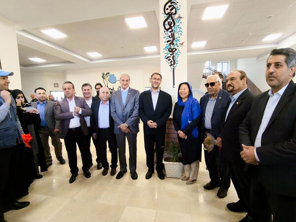 افتتاح هنرستان شهید یاریجانی با حضور یومیکو ایشیکاوا، نماینده سازمان ملل متحد