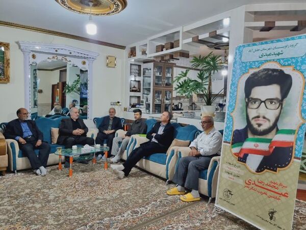 مراسم ماهانه انجمن راویان فتح در شهرستان خلیل‌آباد