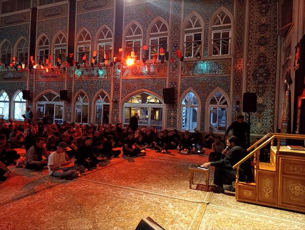 برگزاری مراسم عزاداری ابا عبدالله الحسین (ع) در تکیه ابوالفضلی 