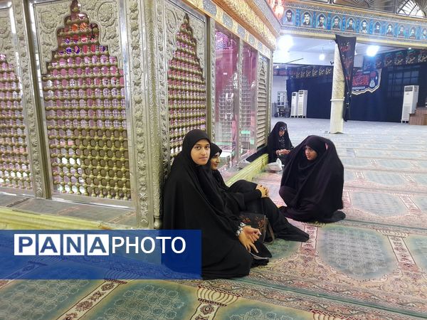 مراسم بدرقه و سلامت زوار اربعینی در قائمشهر