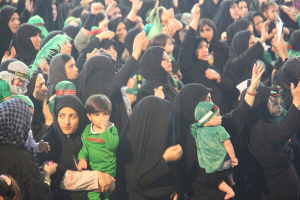 مراسم شیرخوارگان حسینی شهرکرد