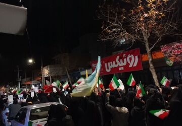 مردم شهرستان آبدانان برای محکوم کردن رژیم خون خوار صهیونیست تجمع کردند