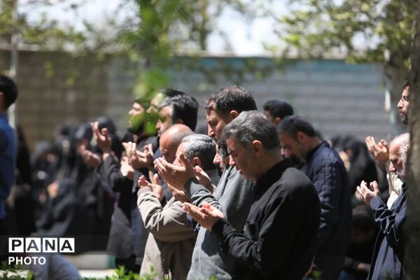 مردم نظرآباد با قلب‌هایی مالامال از عشق و وفا در سوگ رهبر شهید گردهم آمدند