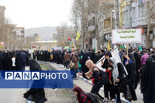 راهپیمایی روز قدس در ارومیه