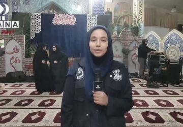 دختران فاطمی در مینودشت به صف شدند