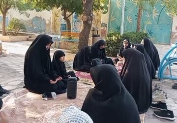 پاسداشت روز عفاف و حجاب در شهر کهک