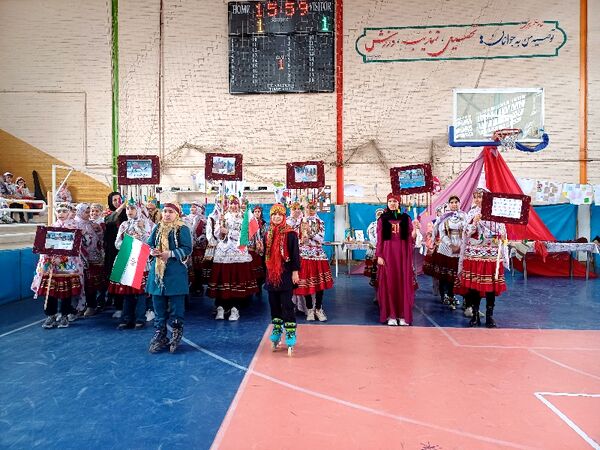 برگزاری جشنواره طرح دختران آفتاب ایران در شیروان
