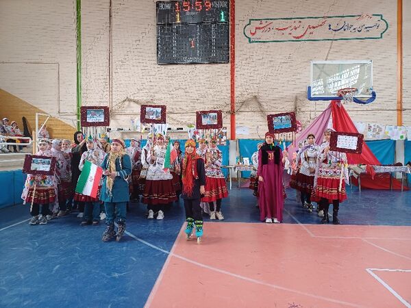 برگزاری جشنواره طرح دختران آفتاب ایران در شیروان