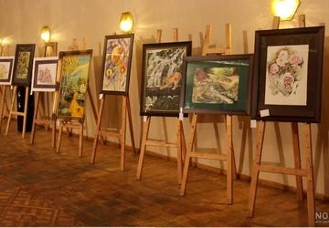 نمایش اصالت ایل قشقایی در گالری نقاشی آدوسانلی در آباده