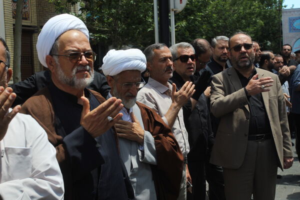 حرکت دسته عزاداری رحلت امام خمینی 