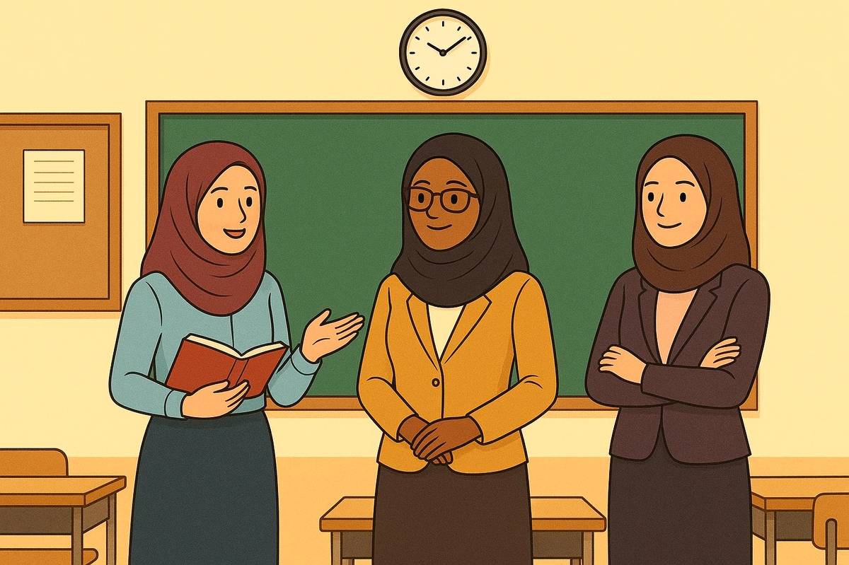 مدرسه اندیشه نفیس فیروزکوه؛ مدرسه‌ای که امروز با هیجان دانش‌آموزان جان گرفت