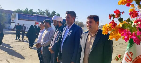 اعزام ۷۶ دانش‌آموز دختر فاریابی به مناطق عملیاتی جنوب کشور