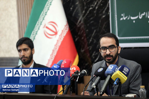 نشست خبری رئیس باشگاه دانش پژوهان جوان